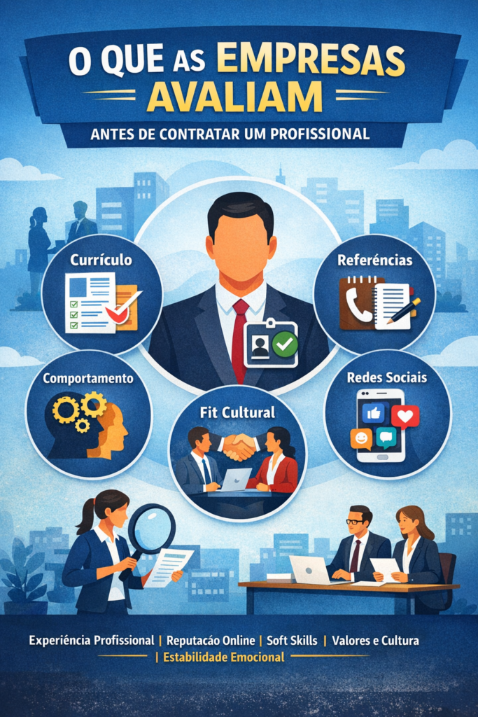 o que as empresas avaliam antes de contratar