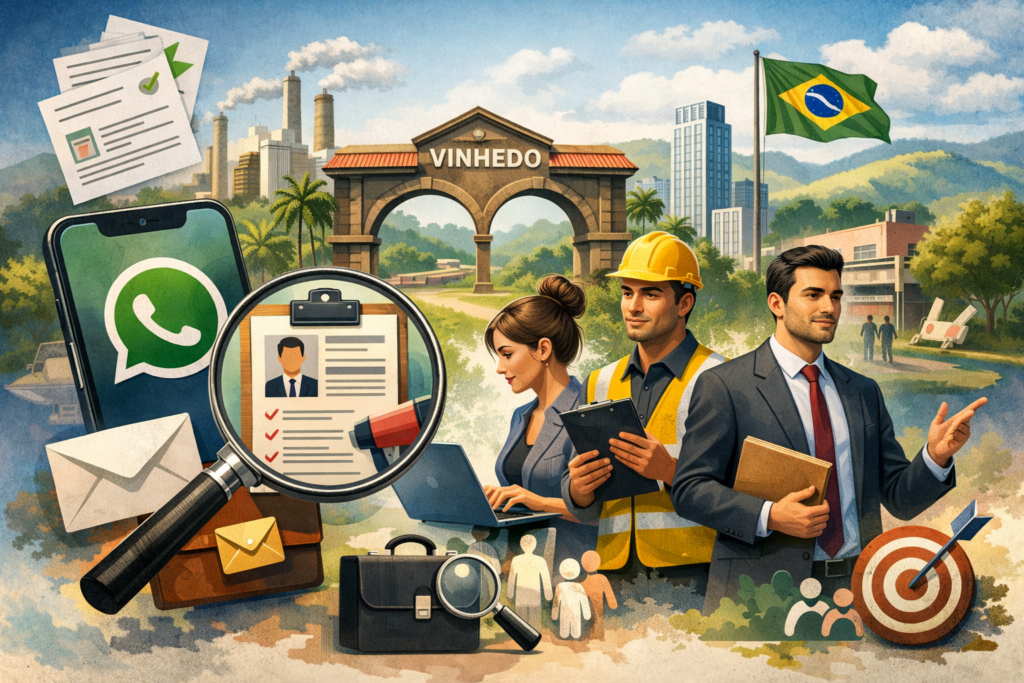 Vagas de Emprego em Vinhedo Hoje