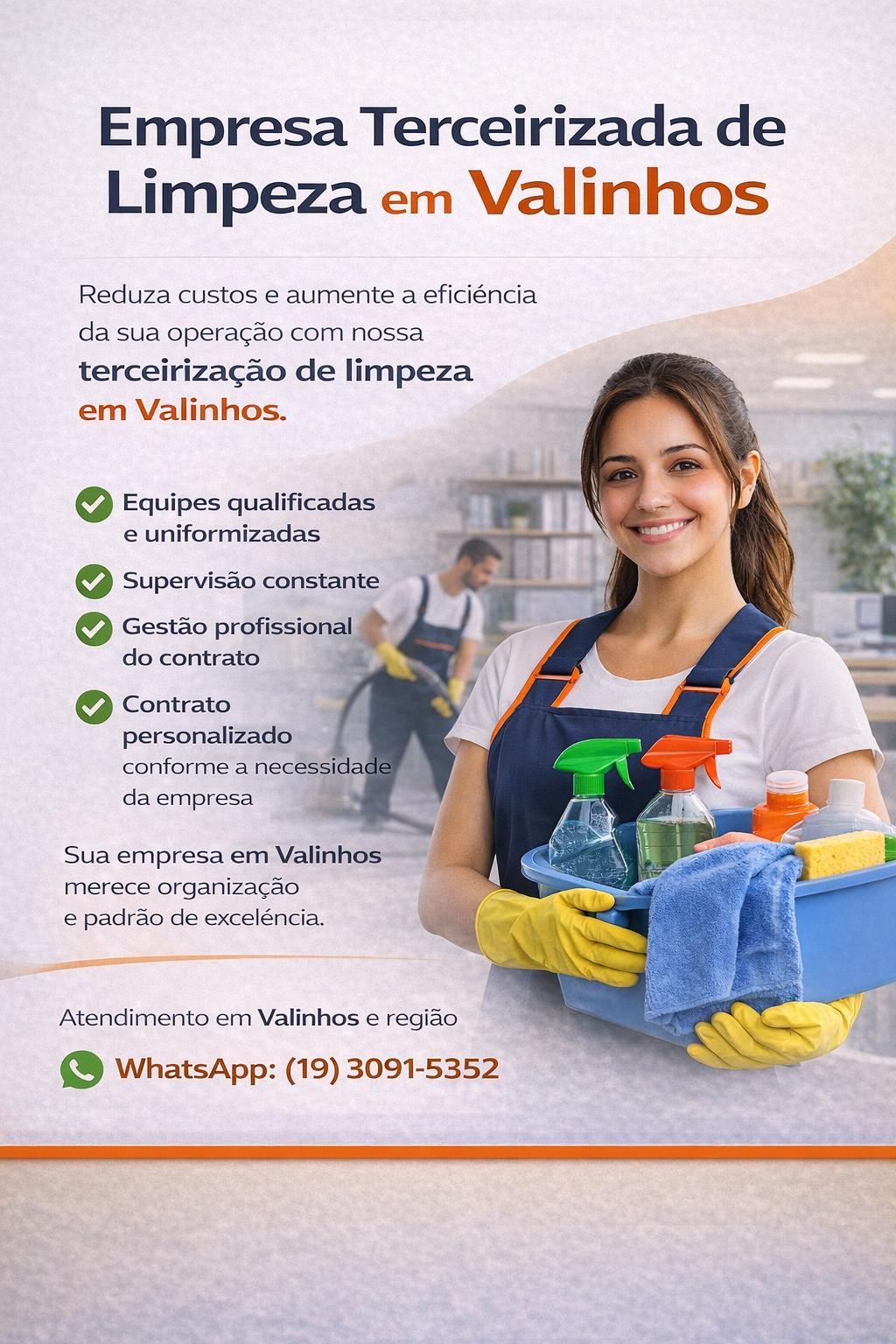 terceirização de limpeza