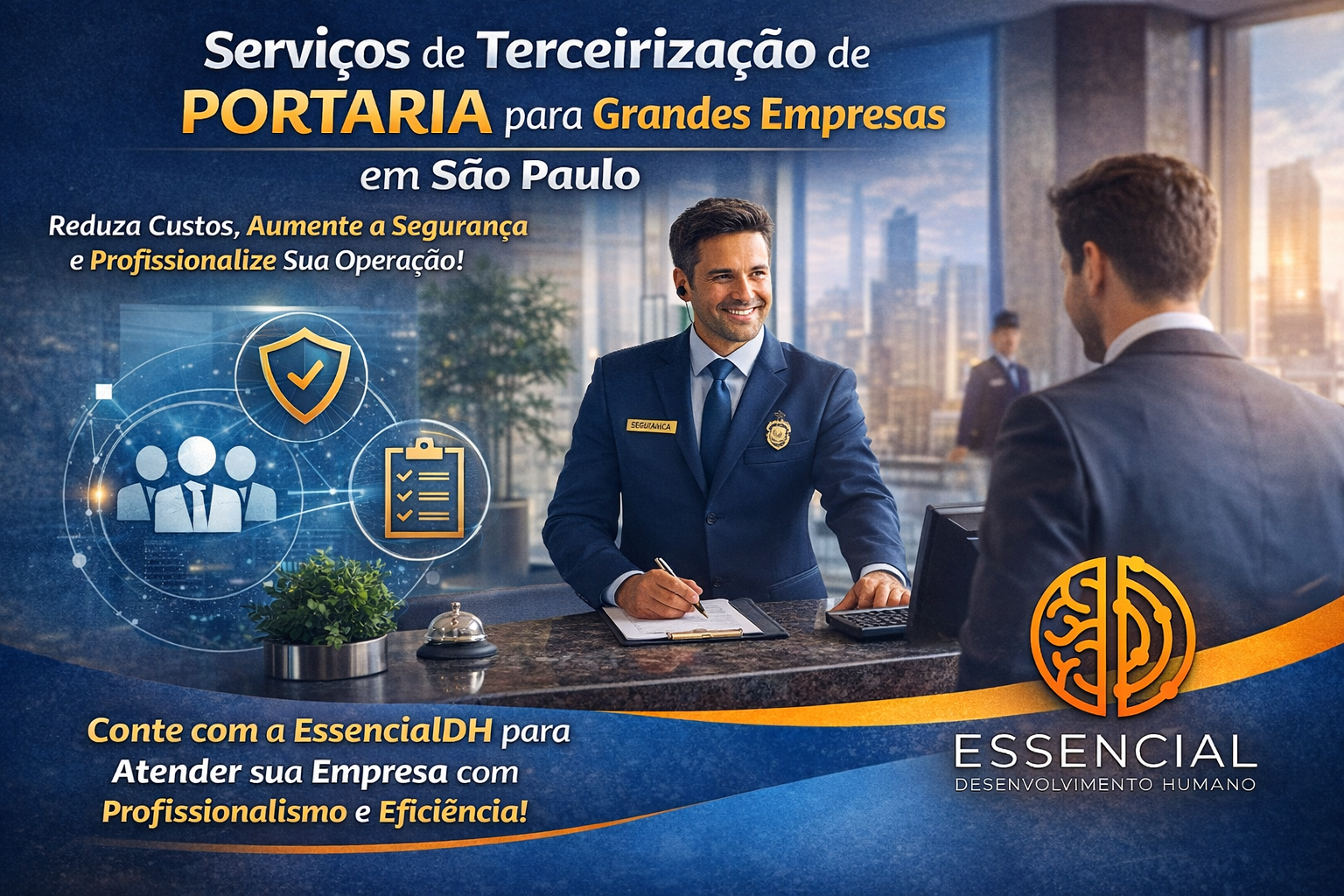 Serviços de Terceirização de Portaria para Grandes Empresas em São Paulo