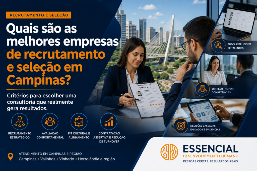 Empresas de Recrutamento e Seleção em Campinas