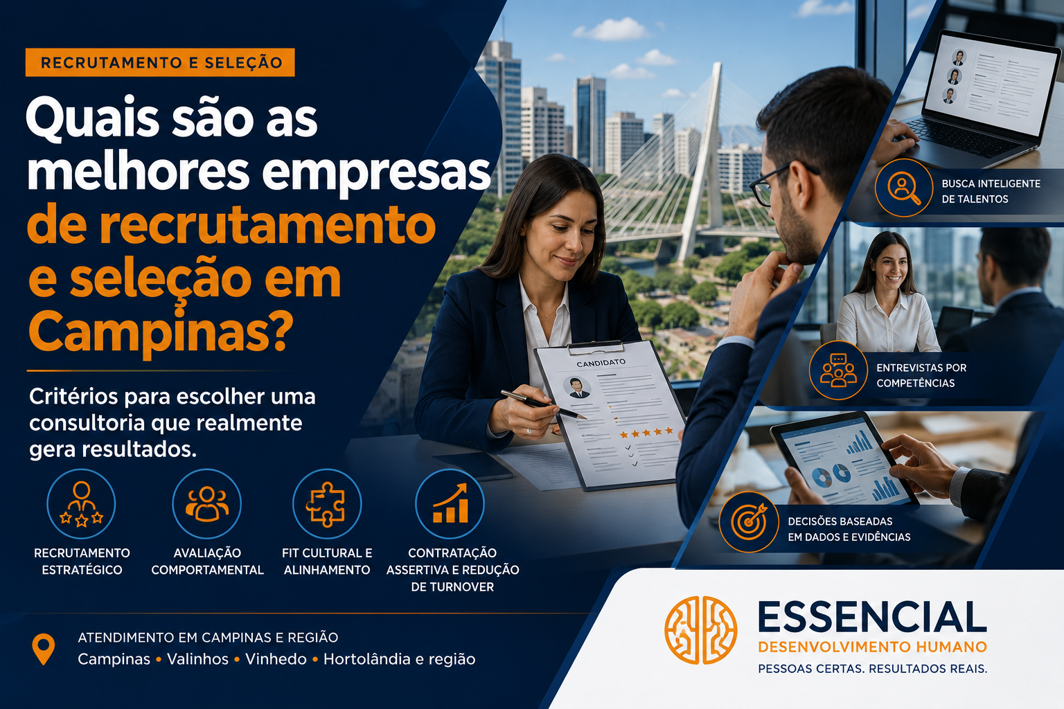 Empresas de Recrutamento e Seleção em Campinas
